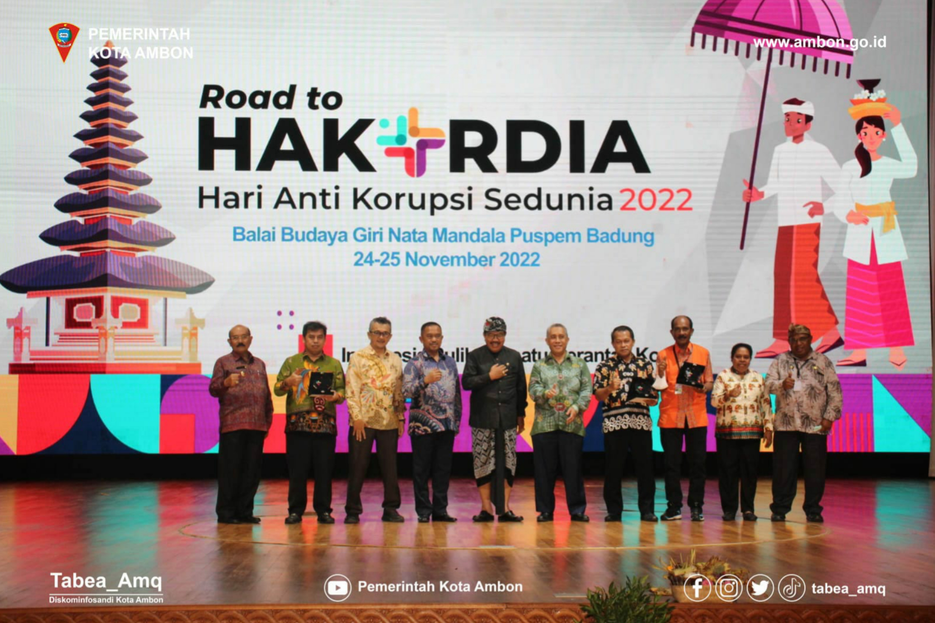 KPK Nilai Kota Ambon Responsif Bangun Tata Kelola Pemerintahan 1 InShot 20221126 085708641