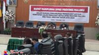 Rapat Paripurna DPRD Maluku