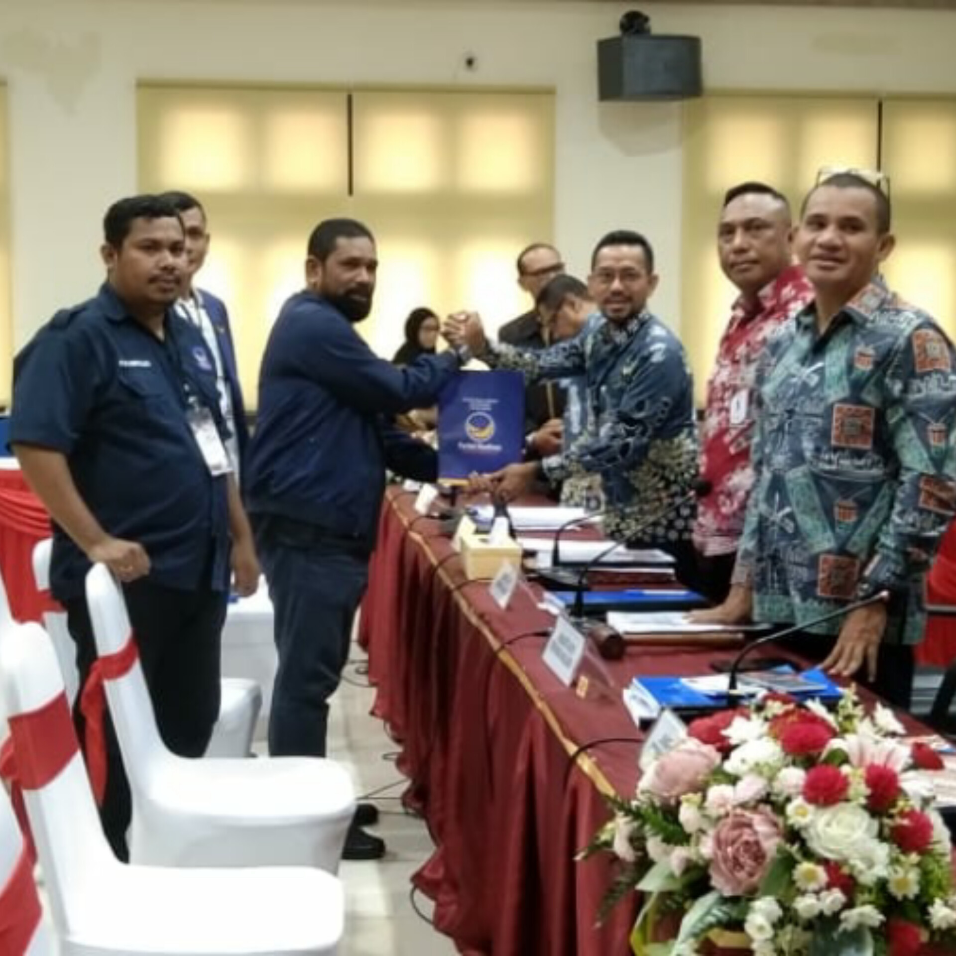 Partai Nasdem Provinsi Maluku Resmi Daftar Ke KPU 1 InShot 20230512 101829255