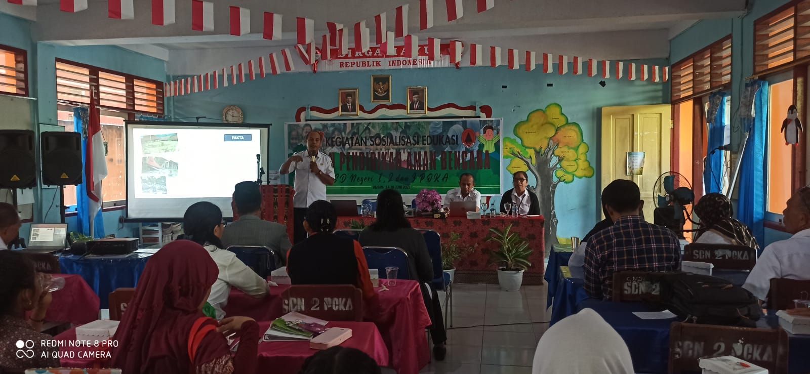 BPBD Kota Ambon Sosialisasi Satuan Pendidikan Aman Bencana 1 IMG 20230615 WA0009