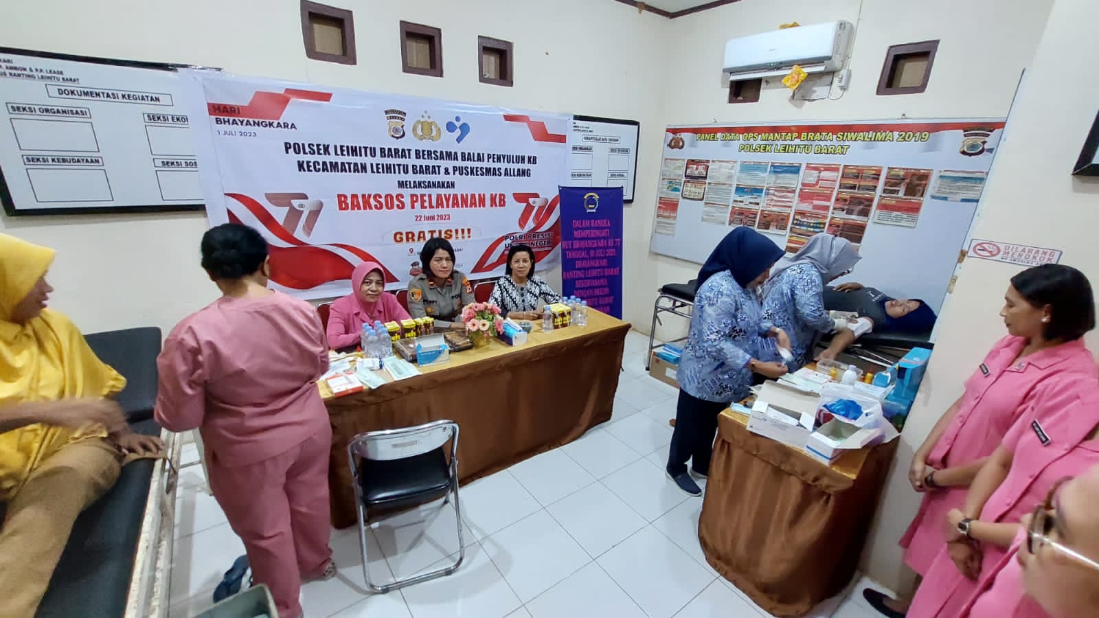 Polsek Lehitu Barat Gelar Baksos Pelayanan KB Gratis 2 IMG 20230622 WA0110