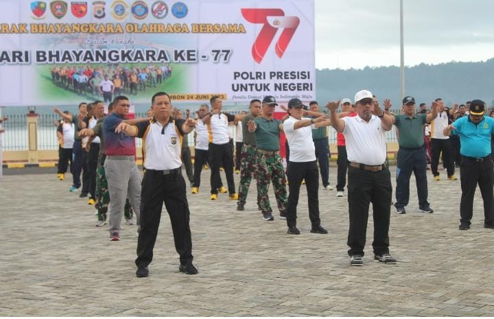 Jelang Hari Bhayangkara, Polda Maluku Gelar Olahraga Dan Festival Bazar UMKM 1 IMG 20230624 WA0059