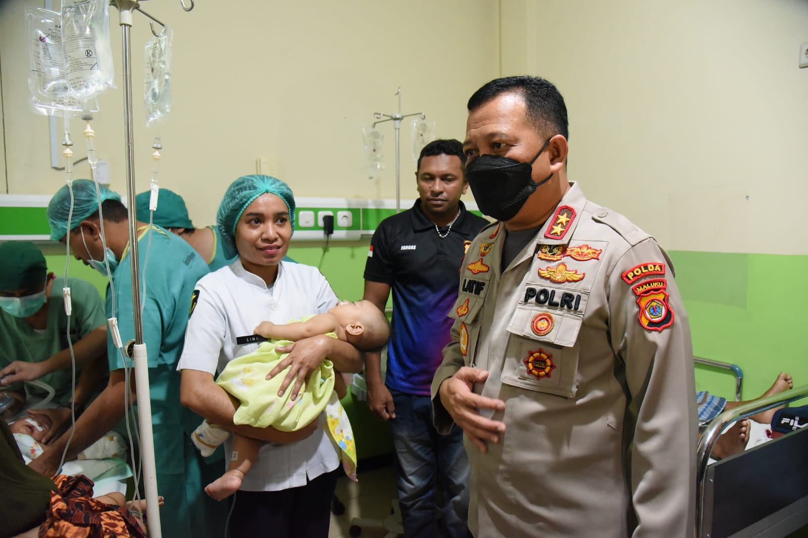 Kapolda Tinjau Operasi Bibir Sumbing Gratis di RS Bhayangkara Ambon 1 IMG 20230624 WA0075