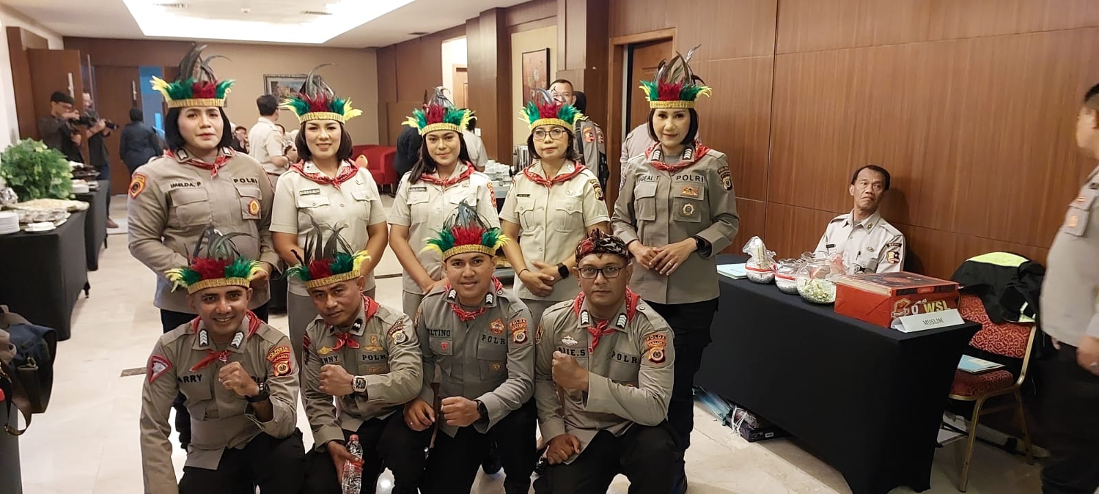 Vokal Grup Polda Maluku Juara Lomba Lagu Rohani Kristiani Tingkat Mabes Polri 1 IMG 20230628 WA0043