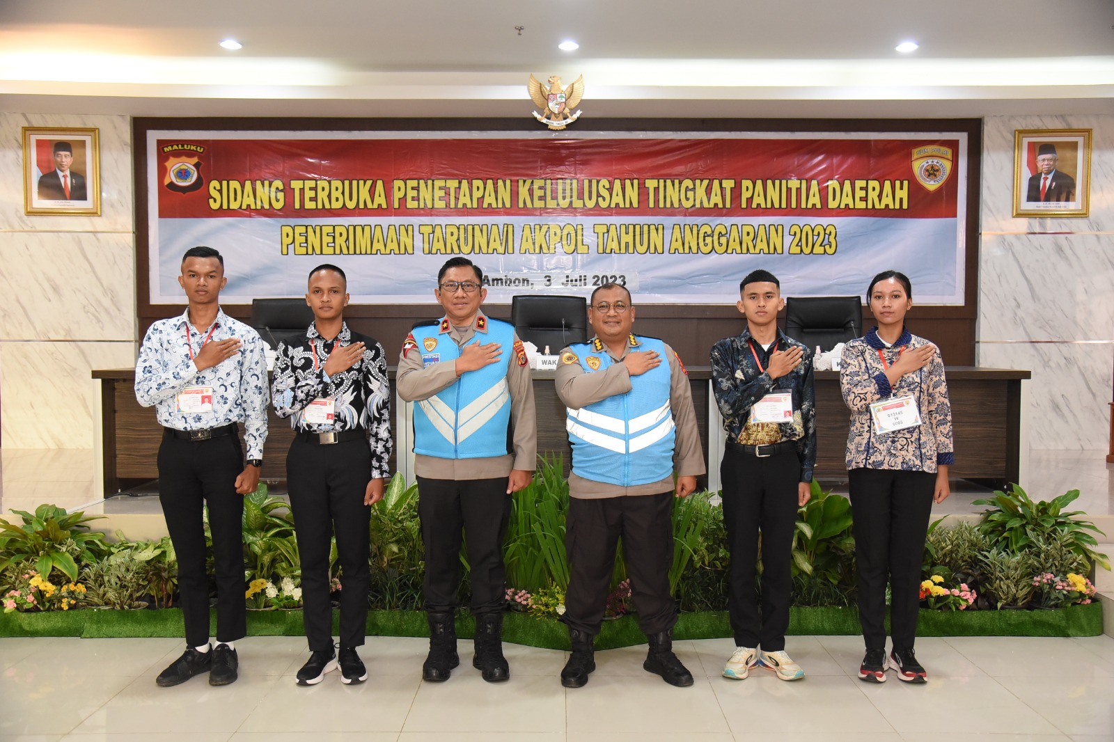 4 Calon Taruna dan Taruni Akpol Panda Polda Maluku Dinyatakan Lulus 1 IMG 20230703 WA0041