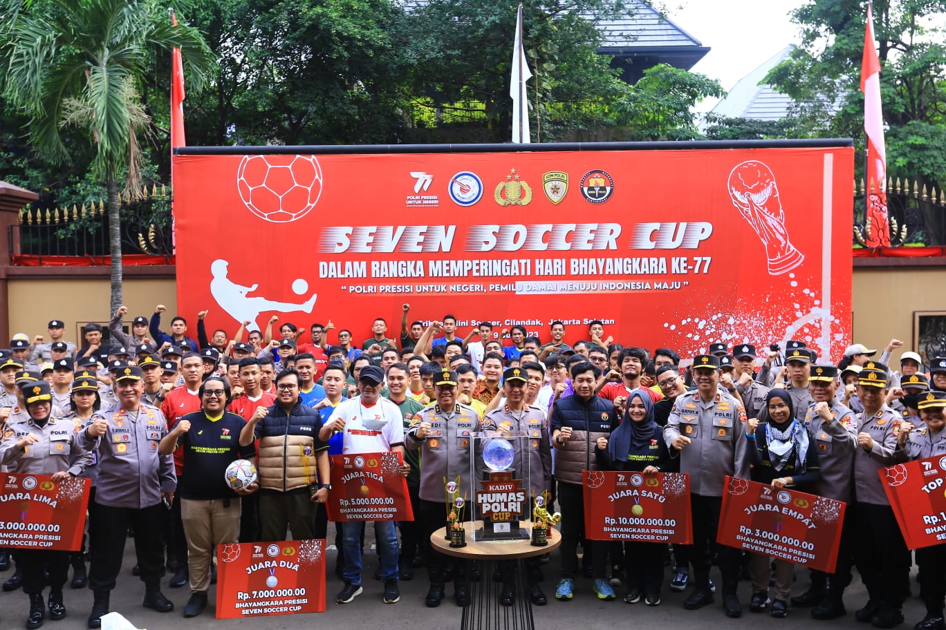 Wujudkan Pemilu Damai 2024, Polri Bersama Wartawan Gelar Bhayangkara Presisi Seven Soccer Cup 1 IMG 20230707 WA0040