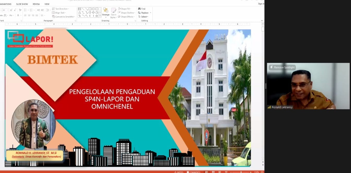 Diskominfosandi Gelar Bimtek Pengelolaan Pengaduan SP4N-LAPOR dan Omnichanel 1 IMG 20230711 WA0010