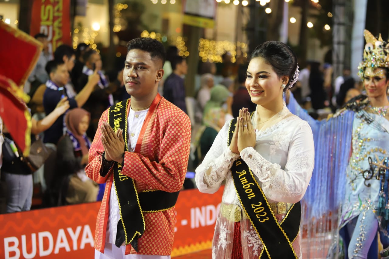 Tampilkan Ikon Ambon City of Music di Karnaval Dan Pawai Budaya APEKSI 2023 3 IMG 20230713 WA0050