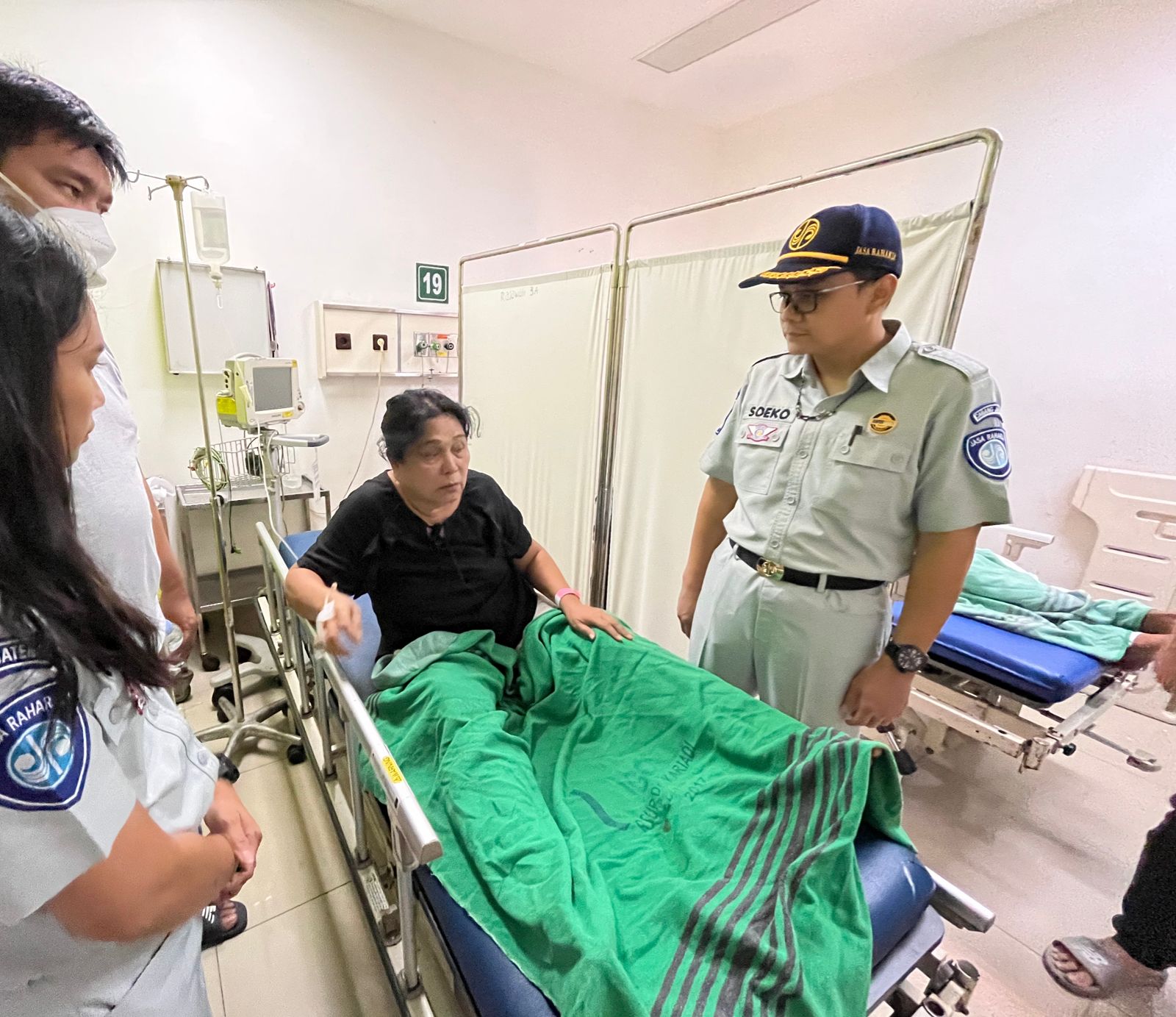 Respons Cepat, Jasa Raharja Jamin Korban Kecelakaan Kereta Api Brantas yang Tabrak Kontainer di Semarang 1 IMG 20230719 WA0038