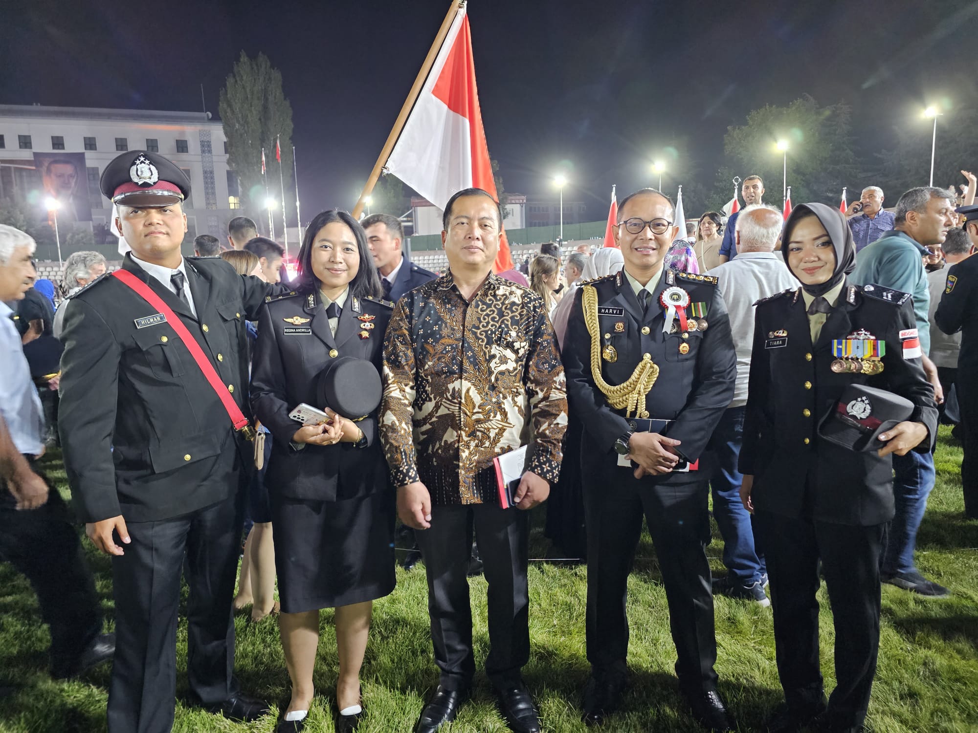Bikin Bangga, 3 Anggota Polri Diwisuda Langsung Presiden Erdogan Usai Ikuti Pendidikan 2 Tahun di Turki 1 IMG 20230728 WA0069