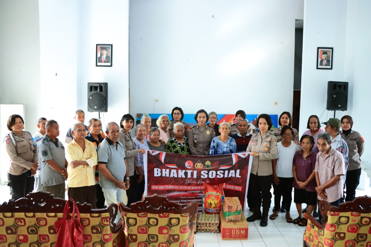 Jelang Hari Jadi Polwan RI Ke - 75 Polwan Polda Maluku & Polresta Ambon Gelar Bakti Religi dan Bhakti Sosial 1 IMG 20230809 WA0070