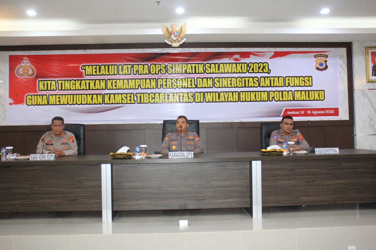 Polda Maluku akan Gelar Operasi Simpatik Salawaku 2023 1 IMG 20230816 WA0049