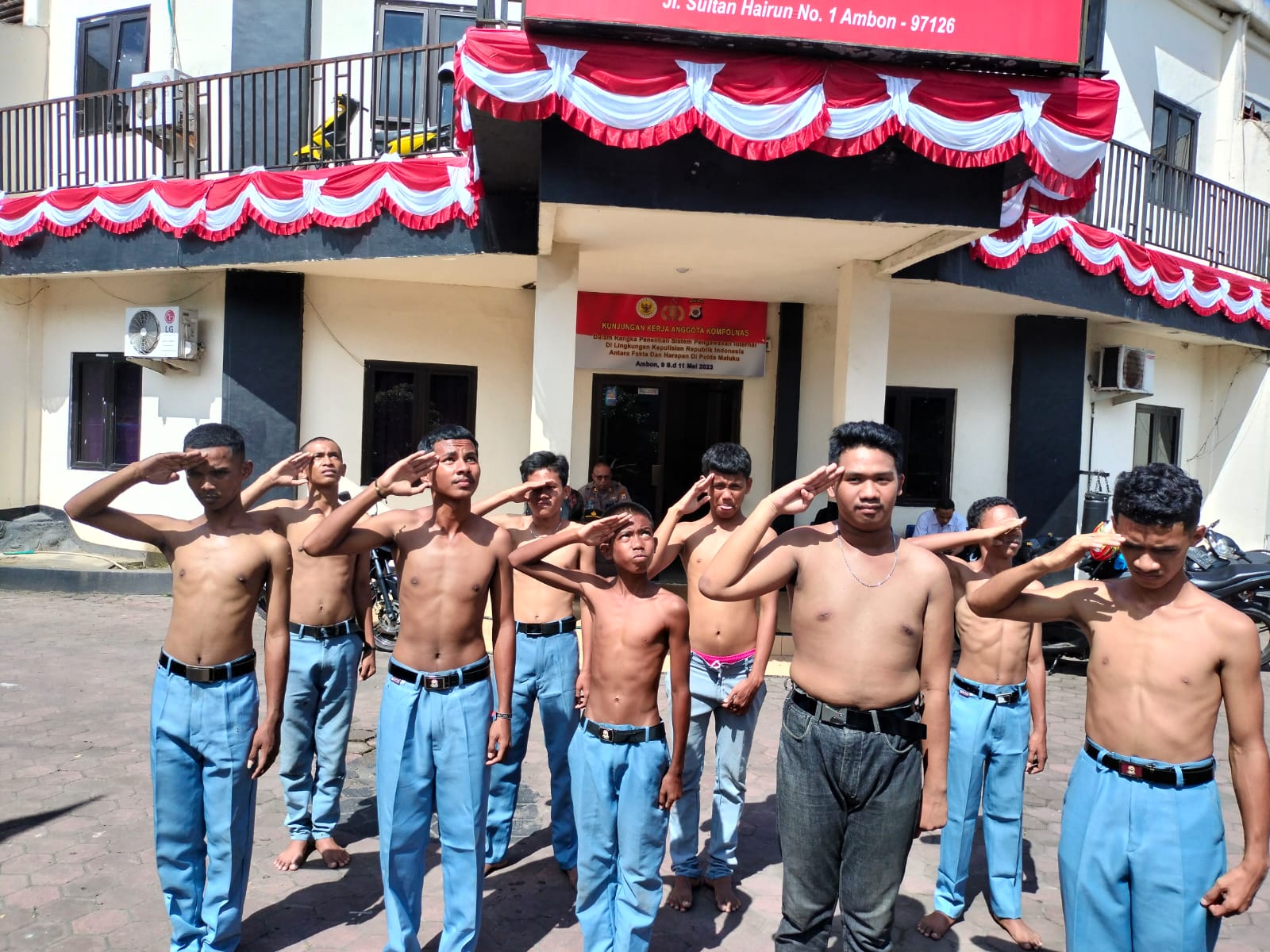 Akibat Tawuran di momen Hut Ke-78 RI, Sejumlah Pelajar diamankan Polsek Sirimau 1 IMG 20230817 WA0078