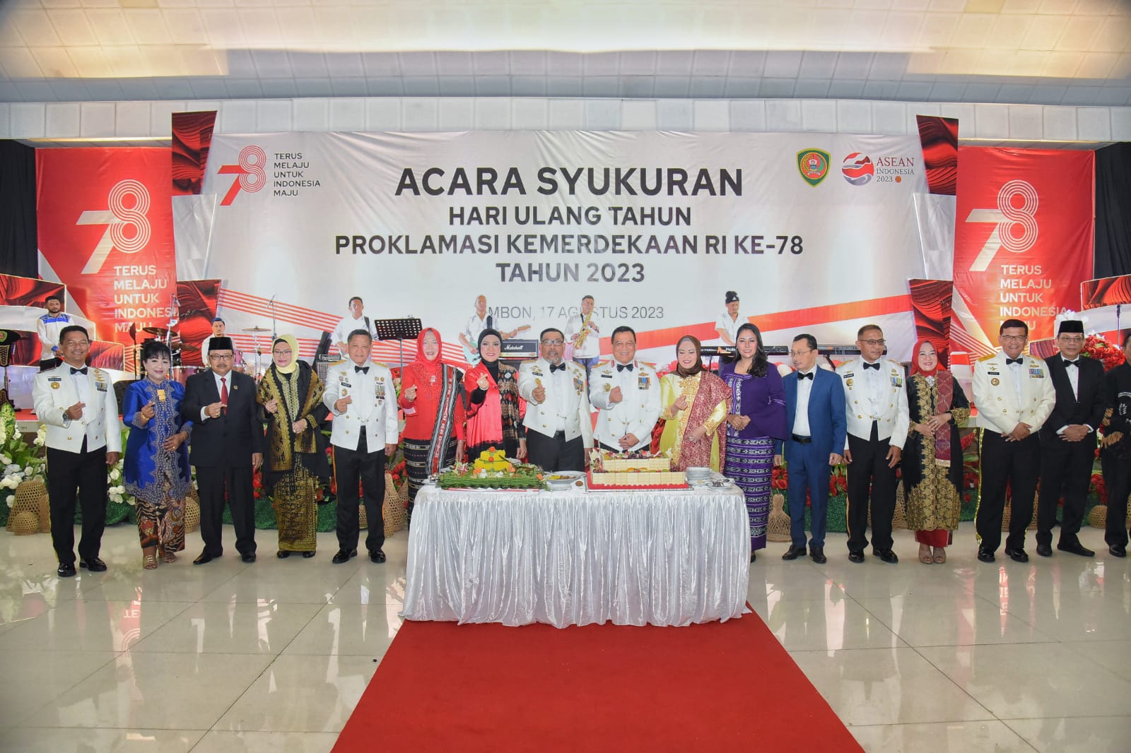 Kapolda Hadiri Syukuran HUT ke-78 RI yang Digelar Pemprov Maluku 1 IMG 20230820 WA0045