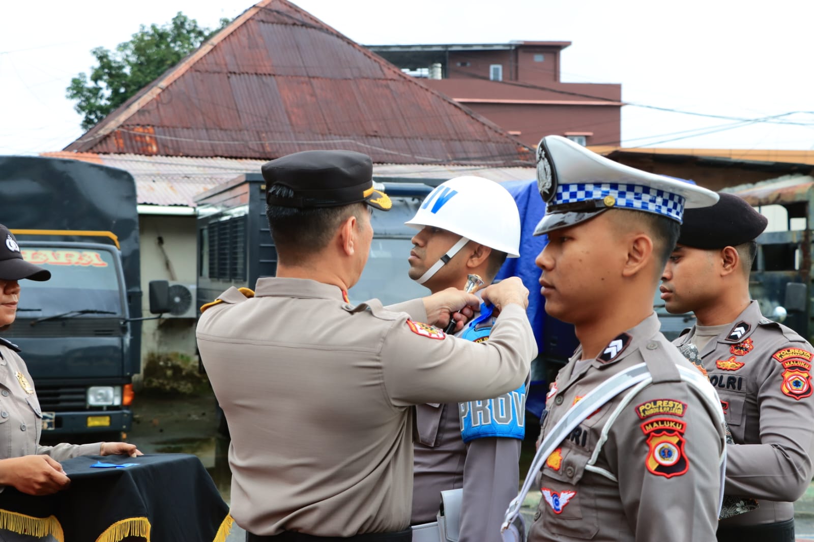 Polresta Ambon Gelar Apel Operasi Simpatik Salawaku 2023 3 IMG 20230821 WA0069