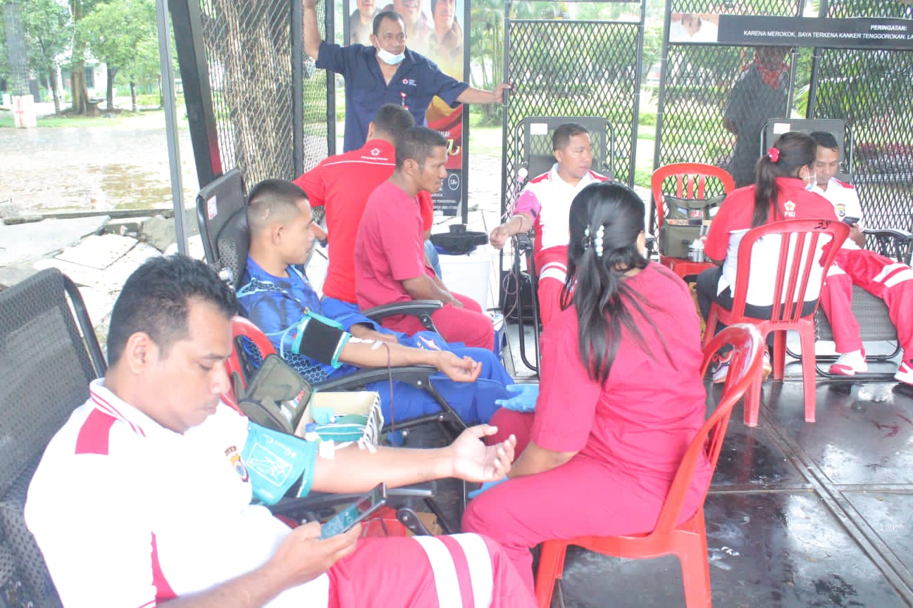 Dharma Wanita Persatuan Kota Ambon Gelar Donor Darah 2 IMG 20230822 WA0054