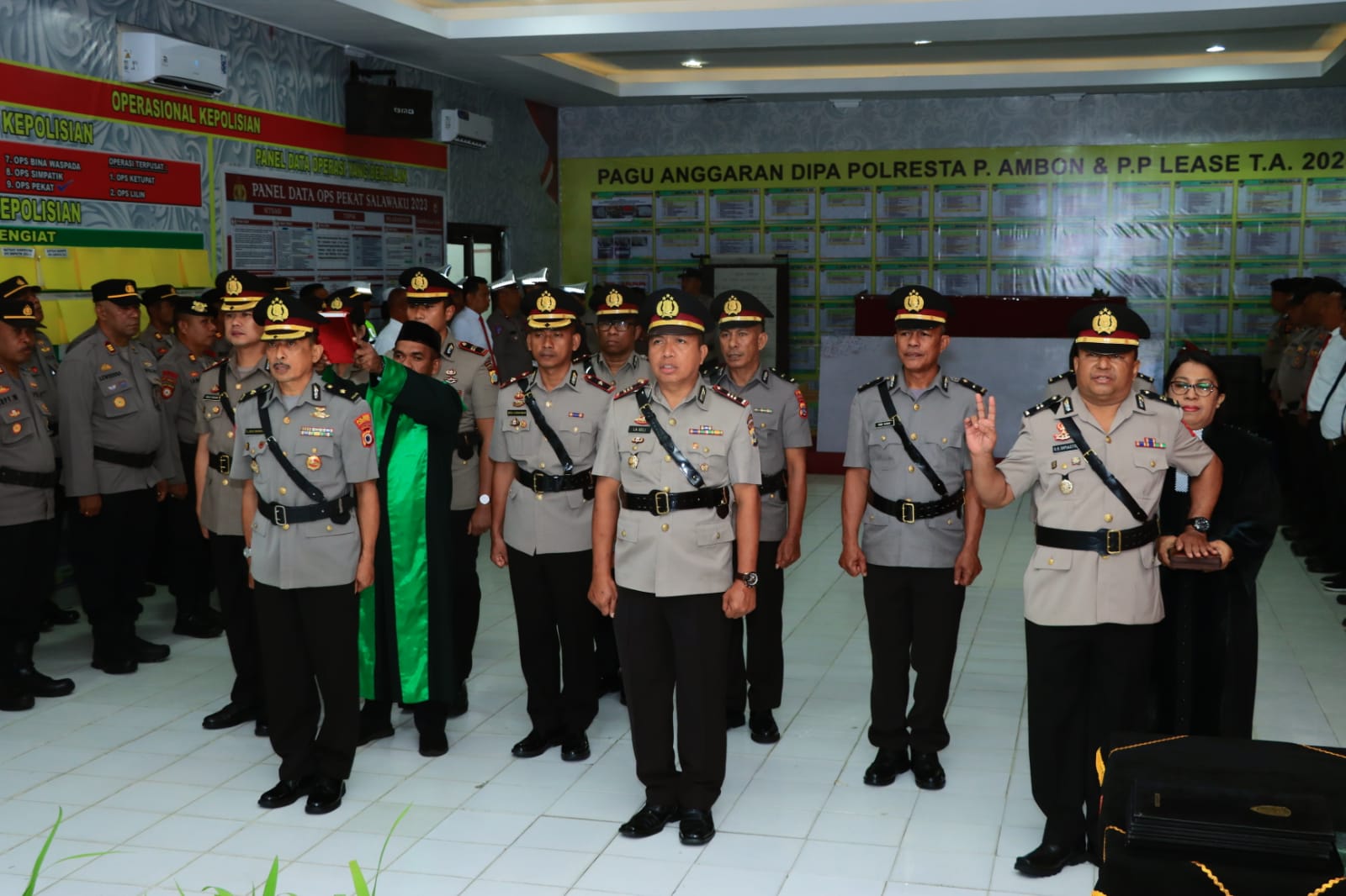 Polresta P. Ambon & P. P. Lesse Gelar Upacara Serah Terima Jabatan 2 IMG 20230822 WA0074