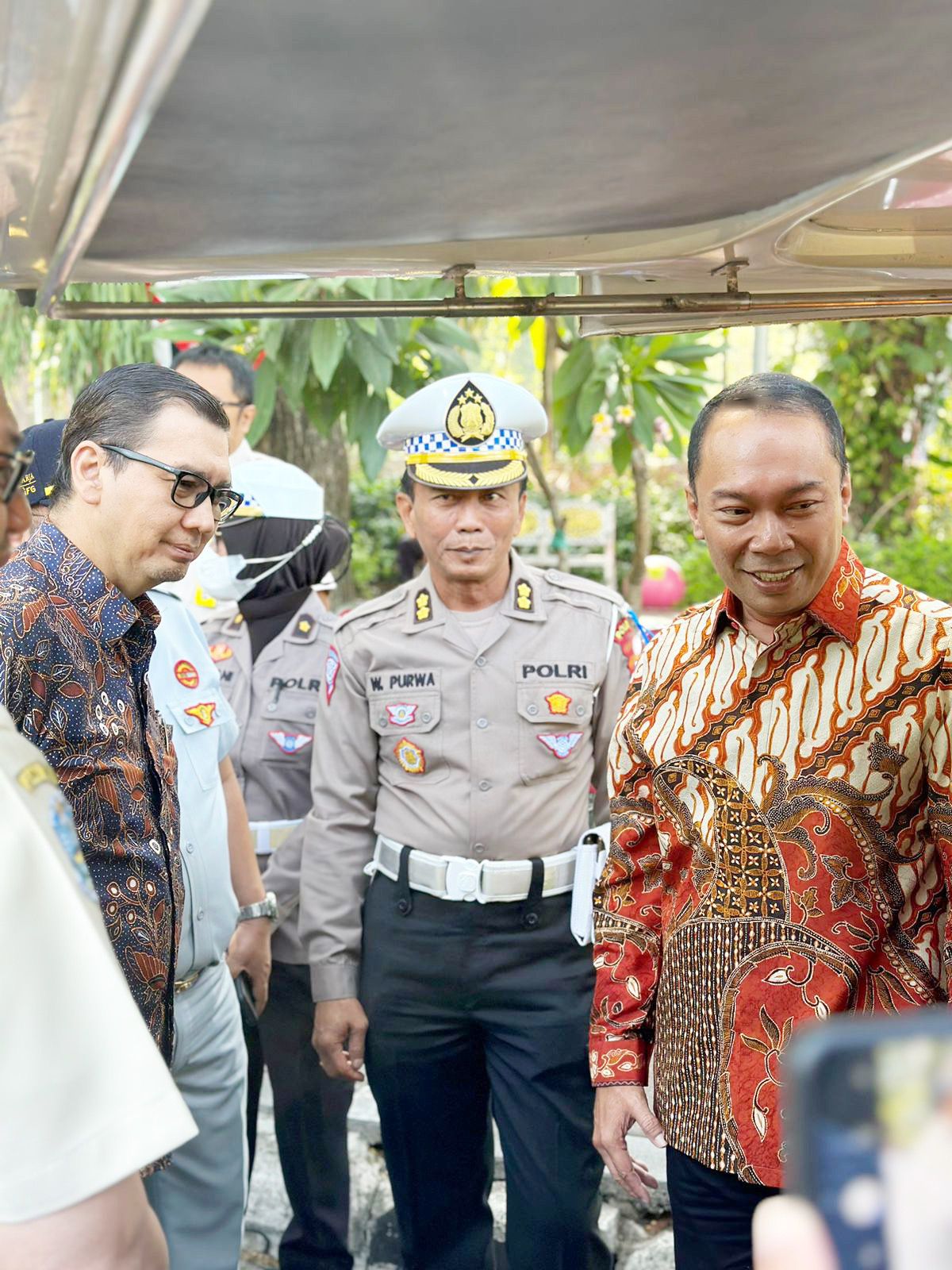 Direktur Utama Jasa Raharja Pantau Pelaksanaan Operasi Zebra Gabungan di Taman Bungkul Surabaya 1 IMG 20230907 WA0009