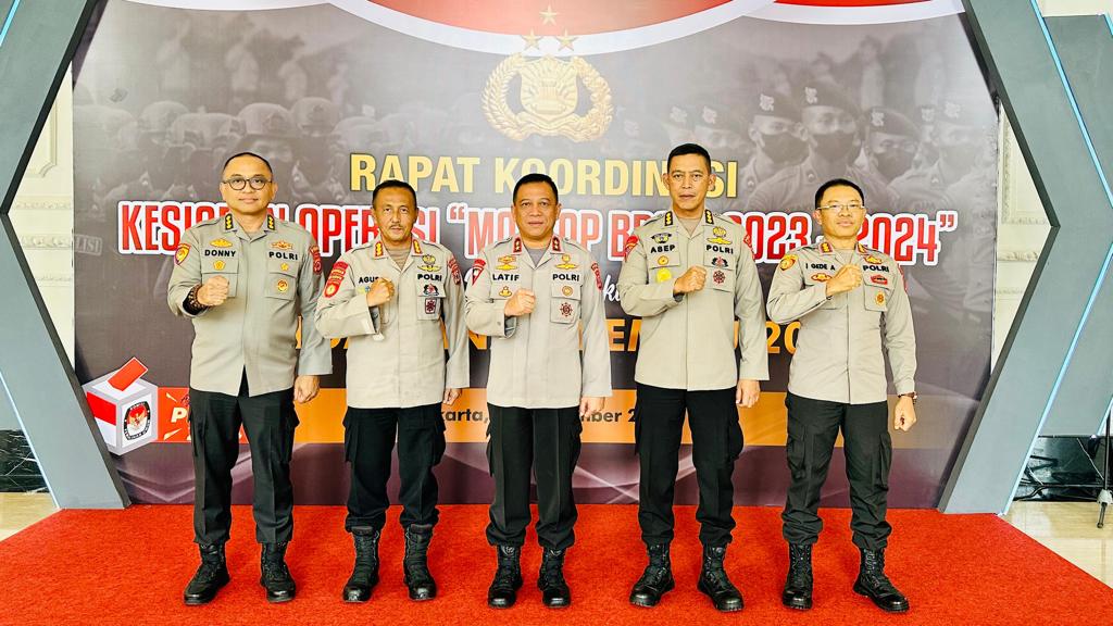 Jelang Pengamanan Pemilu 2023-2024, Kapolda Maluku Rakor Kesiapan Ops Mantap Brata 1 IMG 20230927 WA0050