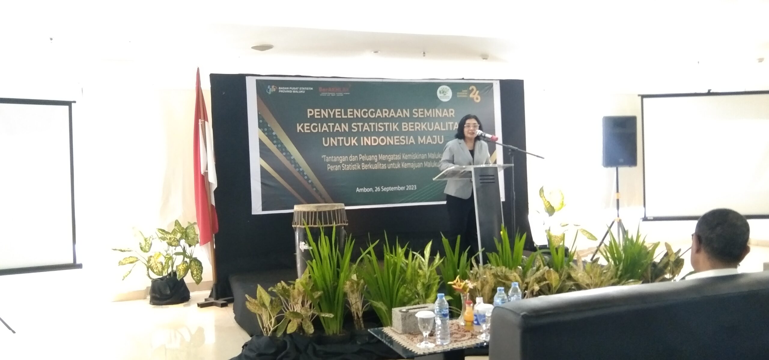 Peringati HUT ,BPS Maluku Gelar Seminar Kegiatan Statistik Berkualitas Indonesia Maju 1 IMG 20230926 101653 scaled