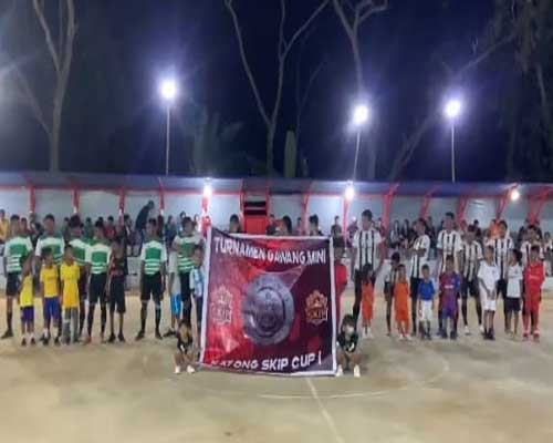 Tuanaya Apresiasi Pelaksanaan Turnamen Gawang Mini "Katong SKIP CUP I". 1 Skip CUP I oke