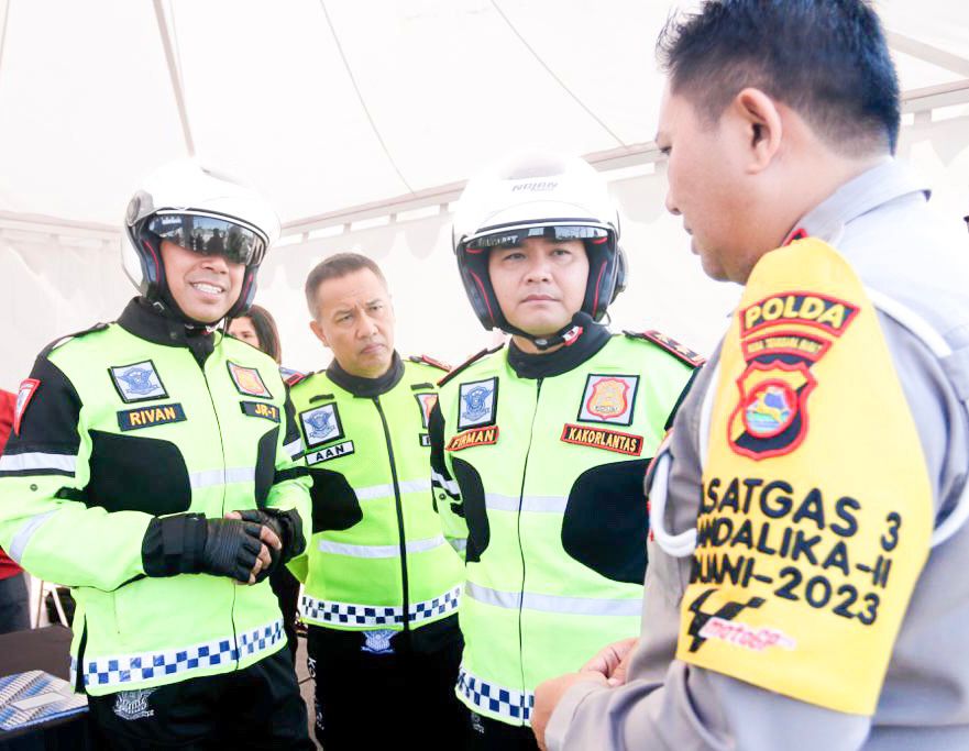 Jasa Raharja dan Korlantas Polri Cek Kesiapan Posko Keamanan Mandalika 1 IMG 20231016 WA0060