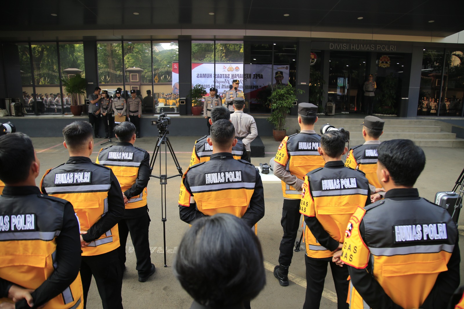 Humas Polri Gelar Pasukan Kesiapan Satgas Humas Dalam Pengamanan Pemilu 2024 1 IMG 20231016 WA0072