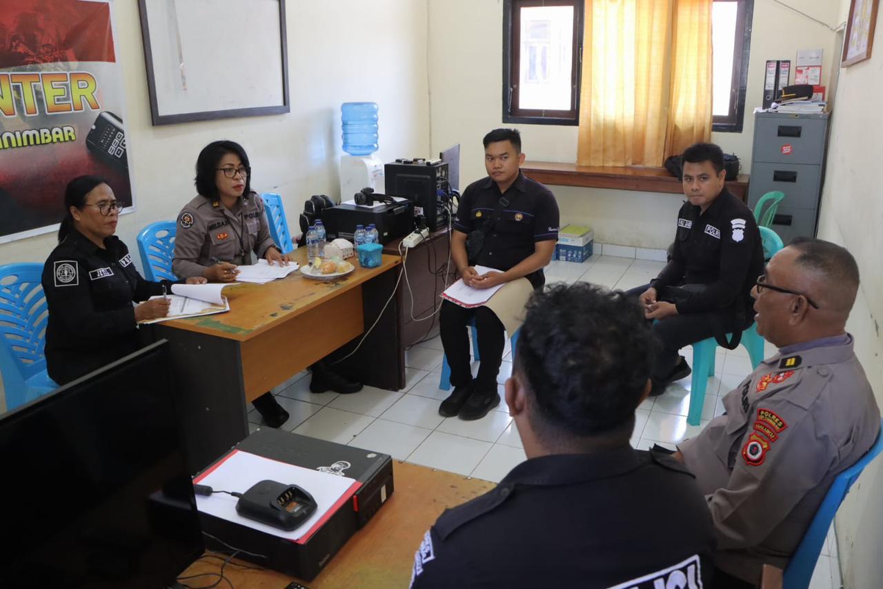 Sihumas Polres Kepulauan Tanimbar menerima kunjungan Tim Supervisi Bid Humas Polda Maluku 1 IMG 20231016 WA0073
