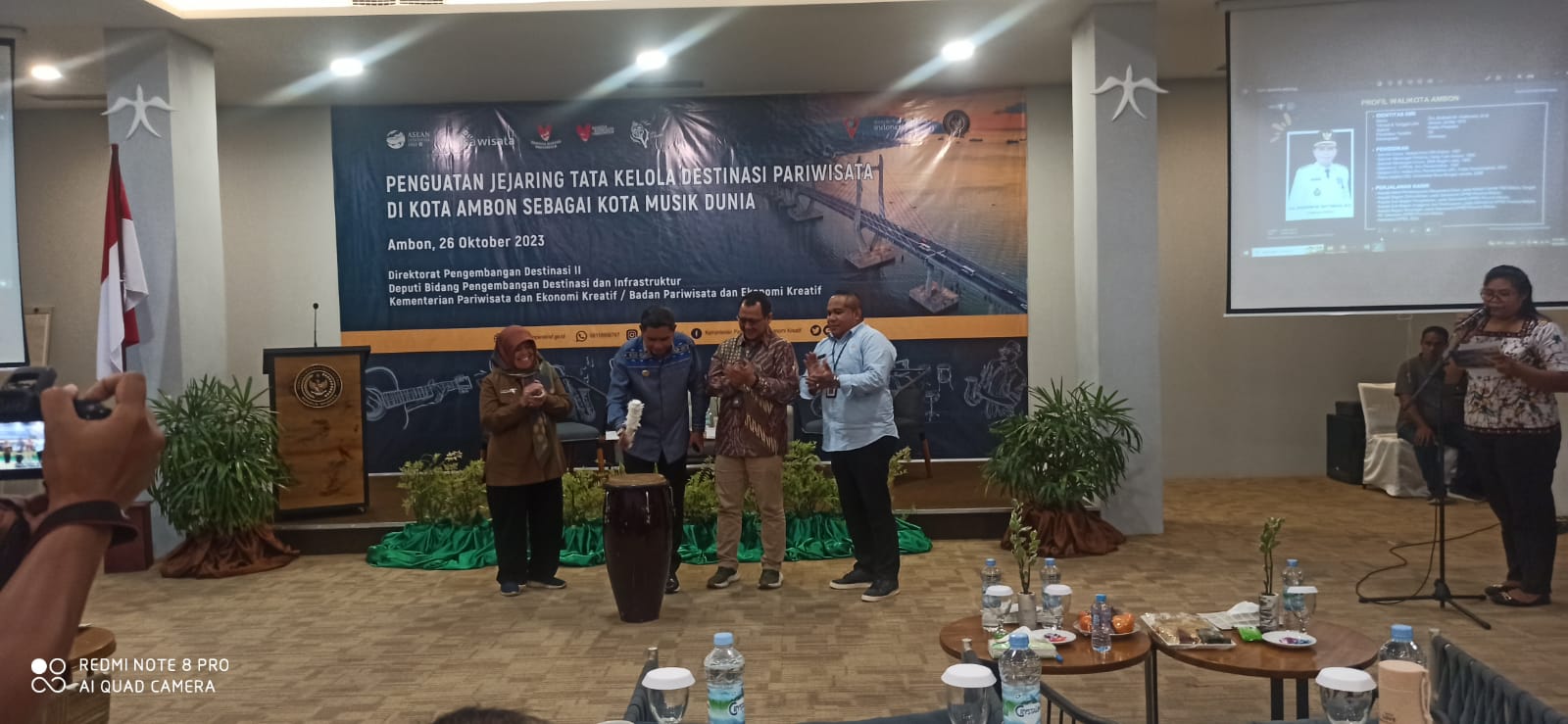 Penjabat Wali Kota Ambon Buka Penguatan Jejaring Tata Kelola Destinasi Pariwisata di Ambon 1 IMG 20231026 WA0043