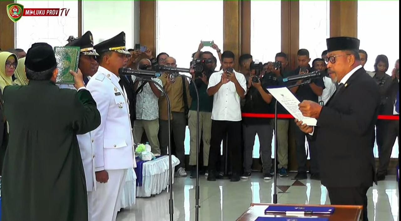 Gubernur Maluku Lantik Pj Walikota Tual dan Pj Bupati Malra 1 IMG 20231031 WA0042
