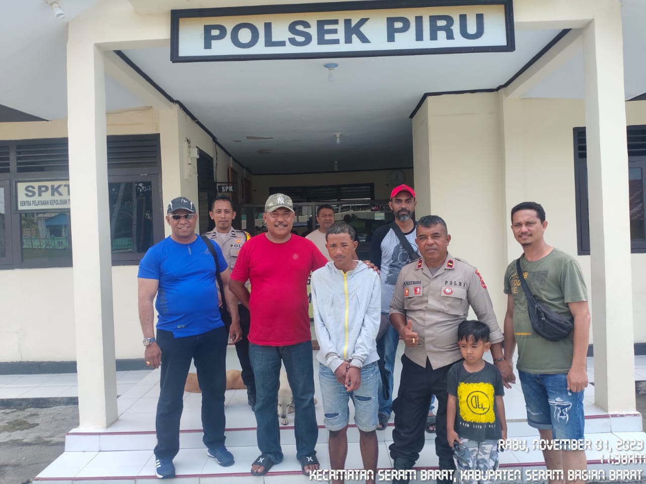 Polsek Sirimau Kembali Ringkus Curanmor Kawasan Piru 1 IMG 20231102 WA0020