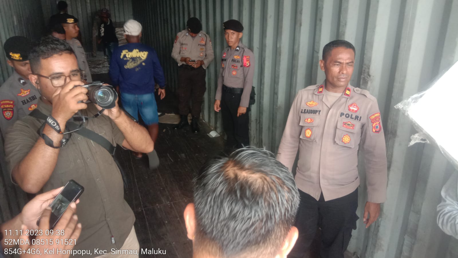 Polisi Kawal Terus Pendistribusian Bilik Suara Pemilu 1 IMG 20231112 WA0019