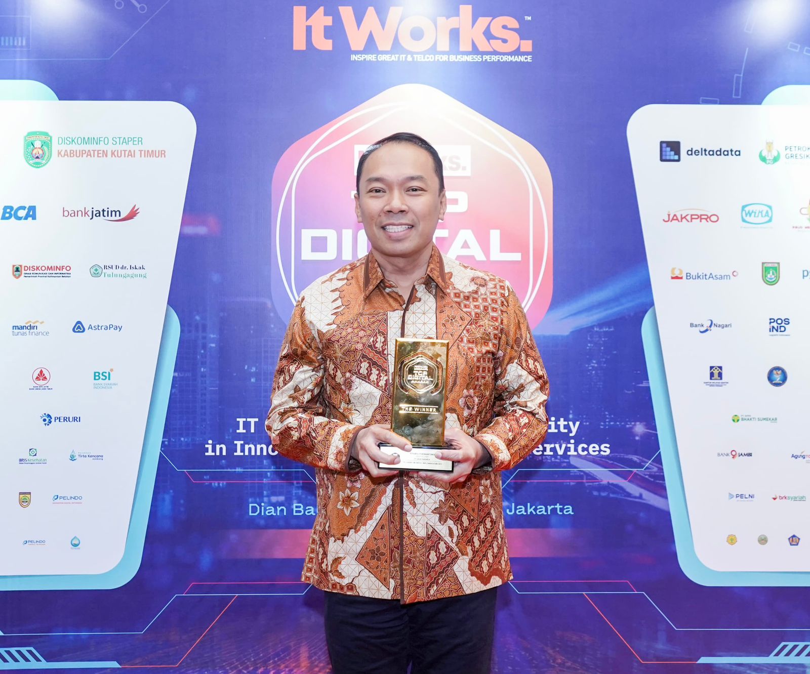 Jasa Raharja Terima Tiga Penghargaan di Ajang TOP Digital Awards 2023 1 IMG 20231207 WA0008