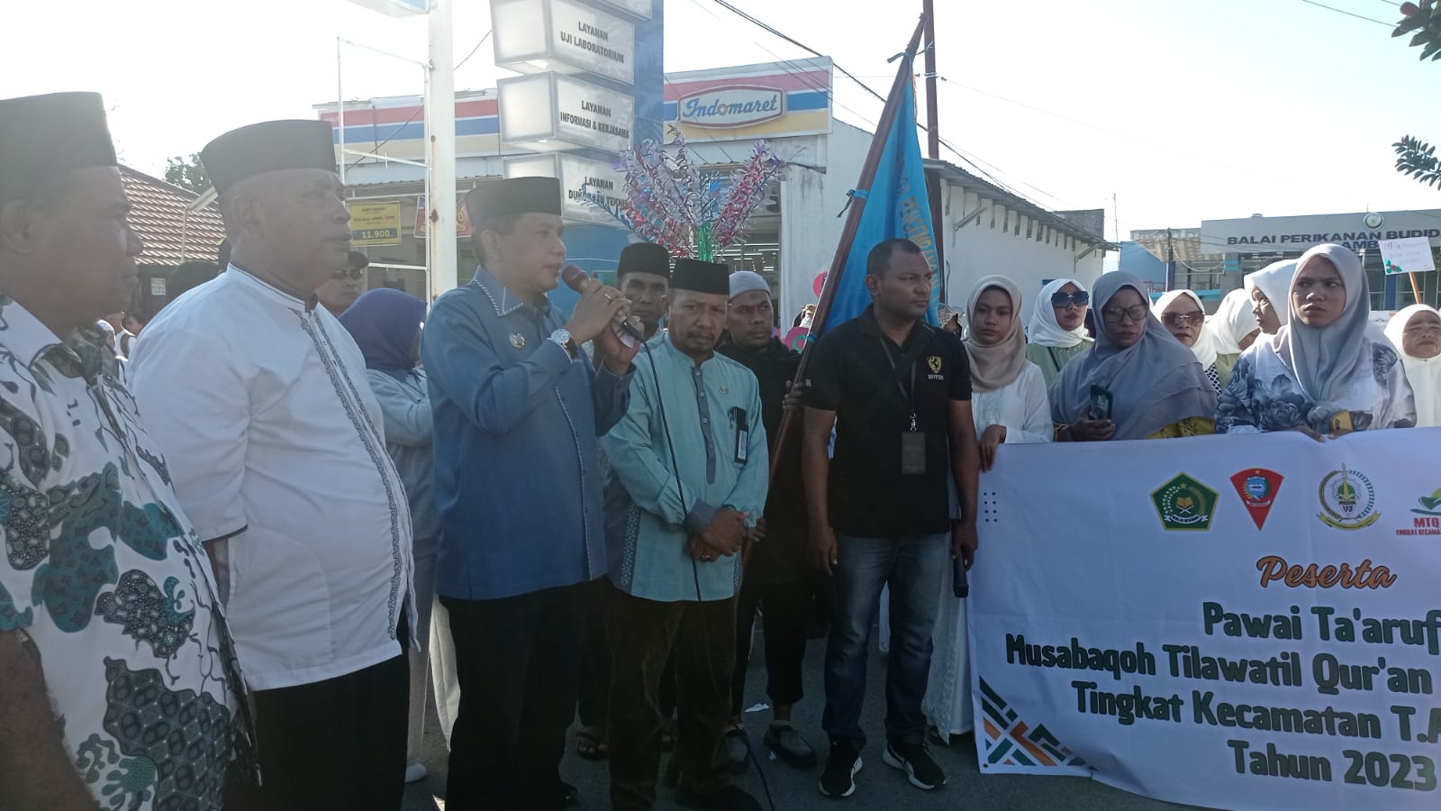 Wali Kota Ambon Lepas Pawai Ta'aruf Dalam Rangka MTQ 1 IMG 20231208 WA0026