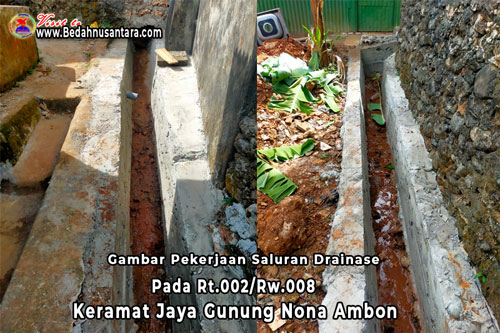 Pekerjaan Saluran Drainase Kramat Jaya Yang Amburadul Di Keluhkan Masyarakat Sekitar 1 Got Wara 1
