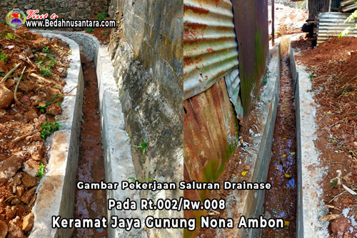 Pekerjaan Saluran Drainase Kramat Jaya Yang Amburadul Di Keluhkan Masyarakat Sekitar 2 Got Wara 2
