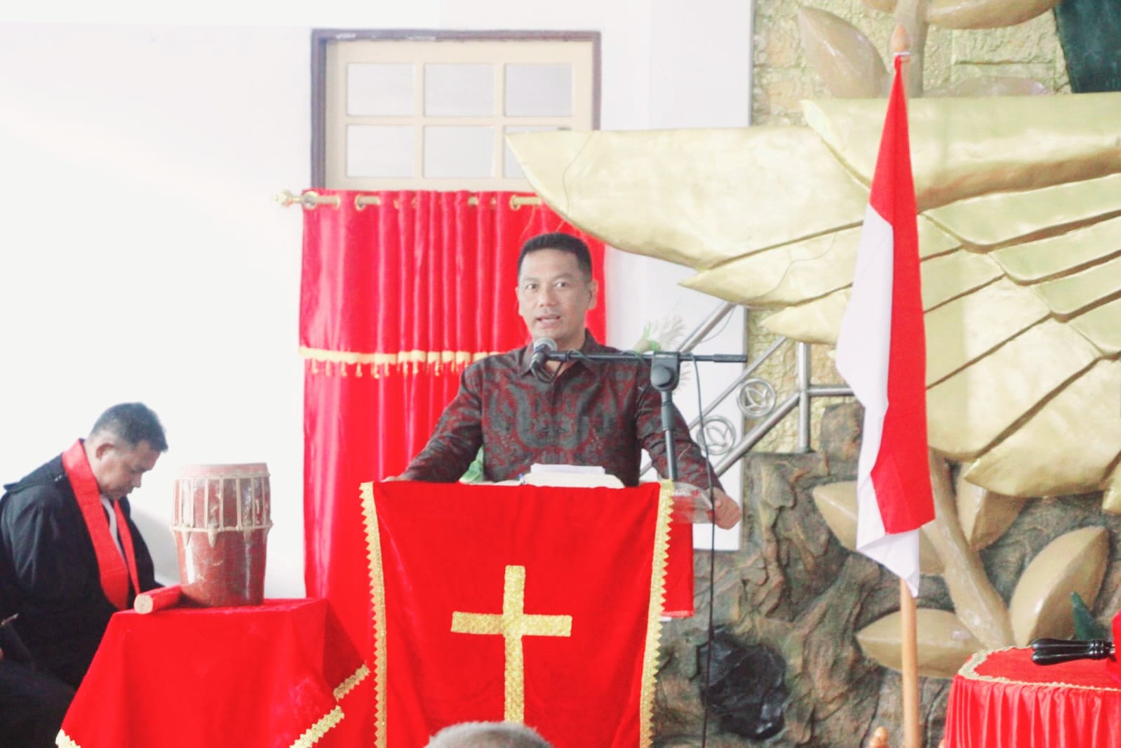 Danlanud Pattimura Beri Sambutan Acara Persidangan Jemaat ke-43 Gereja Protestan Maluku (GPM) Kategorial Lanud Pattimura. 1 WhatsApp Image 2024 01 29 at 09.53.17 c58fcfef