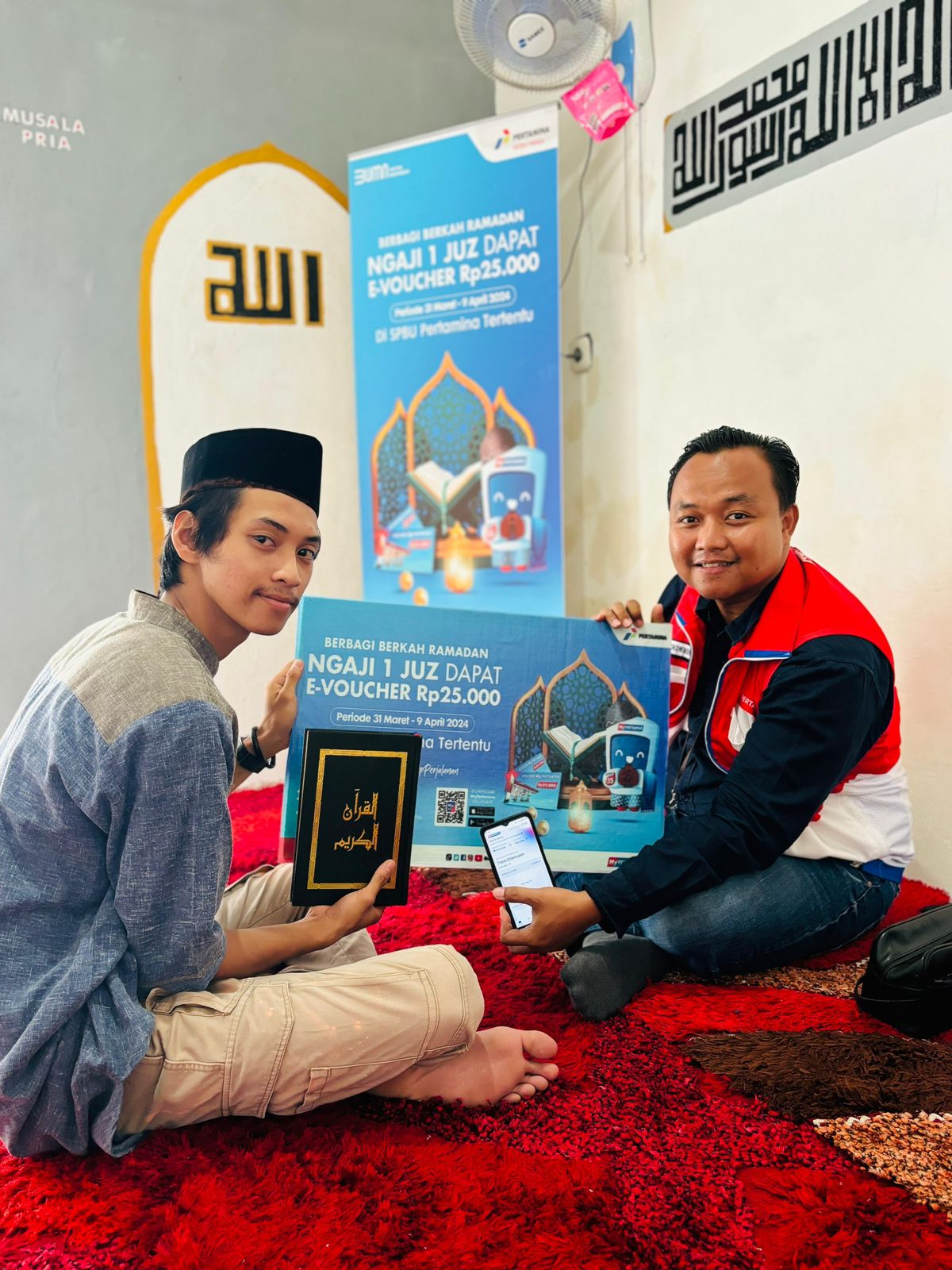 Bagi-Bagi Berkah Pertamina, Mengaji 1 Juz di Mushola SPBU Bisa Dapat E-Voucher BBM Gratis 1 WhatsApp Image 2024 04 07 at 09.05.48 466098fd
