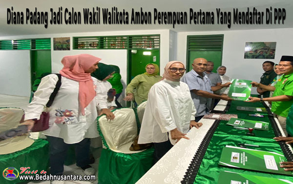 Diana Padang Jadi Perempuan Pertama Yang Maju Sebagai Calon Wakil Walikota Ambon. 2 Diana Padang 3
