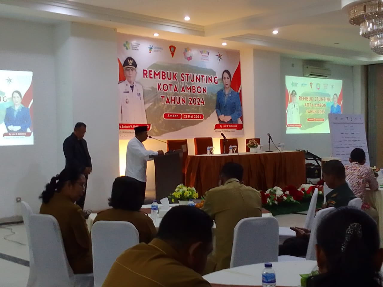 Pemkot Rembuk Turunkan Stunting di Kota Ambon Stunting 1 IMG 20240521 WA0074