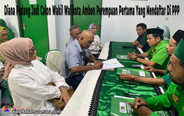 Diana Padang Jadi Perempuan Pertama Yang Maju Sebagai Calon Wakil Walikota Ambon. 1 diana padang 2