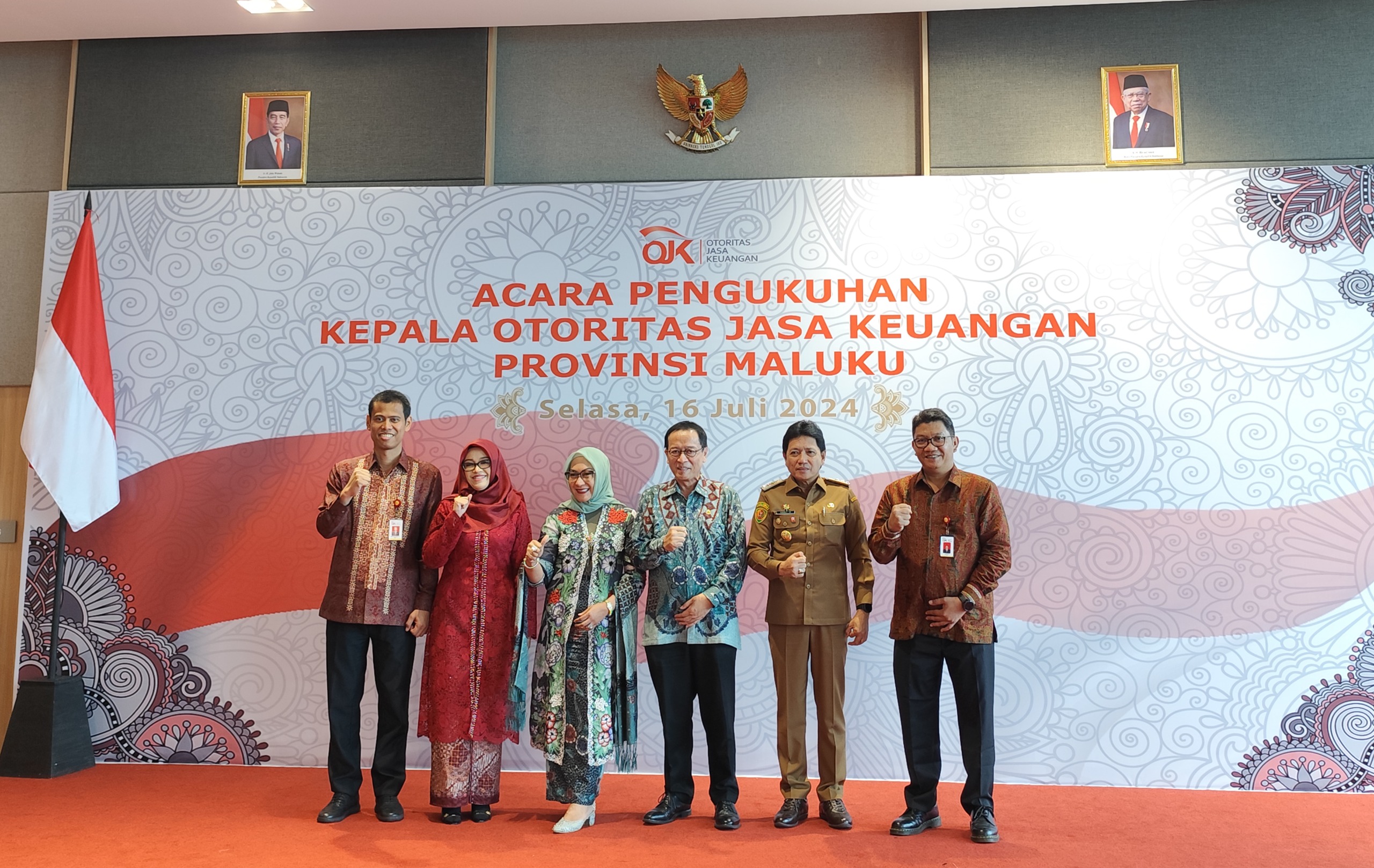 Pengukuhan Kepala OJK Maluku ,Sadali Harap Maksimalkan Sinergitas Dan Memdukung Program TPKAD 1 WhatsApp Image 2024 07 16 at 18.36.23 08c1255e