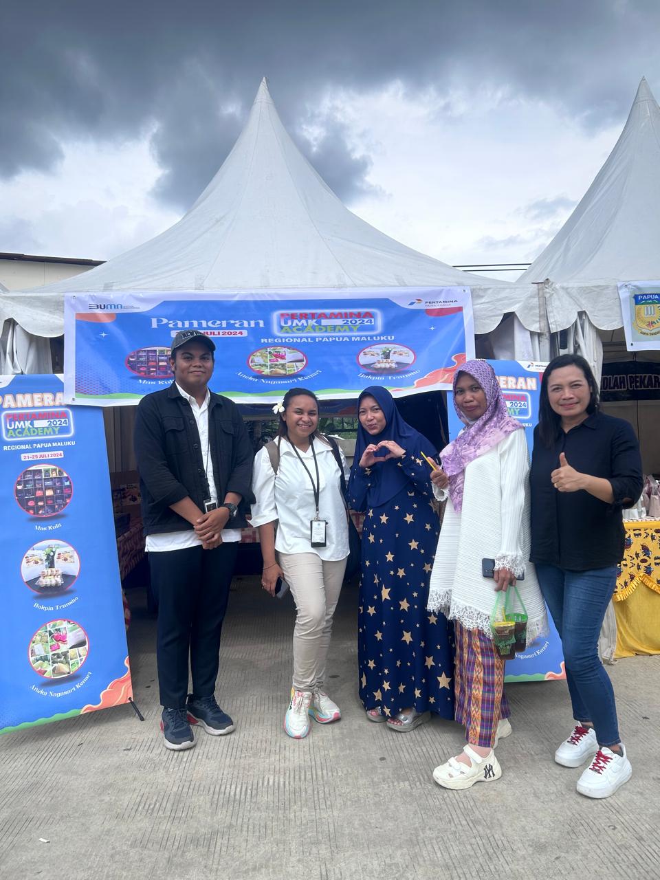 UMKM Binaan Pertamina Patra Niaga Regional Papua Maluku Ikuti Pameran UMKM PYCH Festival 2024 1 WhatsApp Image 2024 07 25 at 15.26.30 be9c1fe2