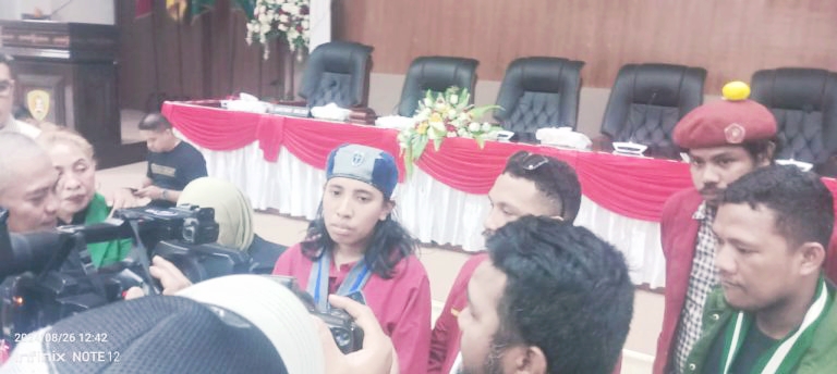 DPRD Maluku Akan Kawal Aspirasi dan Tuntutan Gabungan Aliansi Mahasiswa Cipayung Plus Tentang Penetapan UU Pilkada. 1 IMG 20240827 WA0006