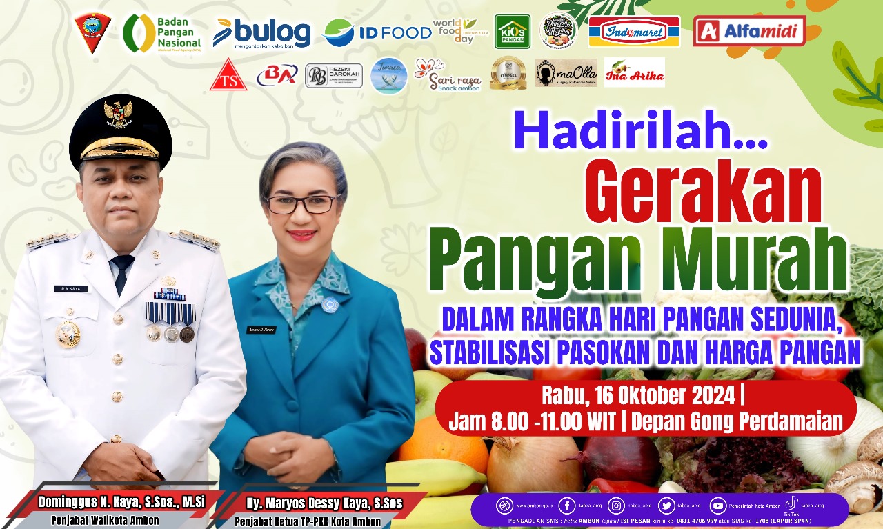 Peringati Hari Pangan Sedunia, 16 Oktober Pemkot Gelar GPM 1 IMG 20241014 WA0022