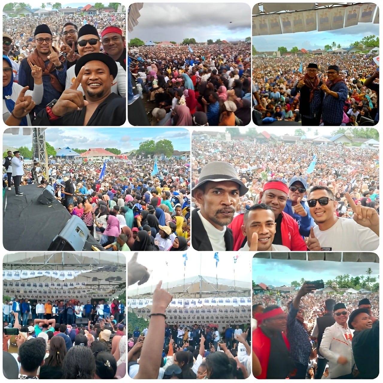 Empat Ribuan Orang Lebih Padati Kampanye Akbar, LHM-GES Sampaikan Dasacita LHM-GES Sampaikan Dasacita Dihadapan 4 Ribuan Orang Lebih 1 IMG 20241118 WA0017