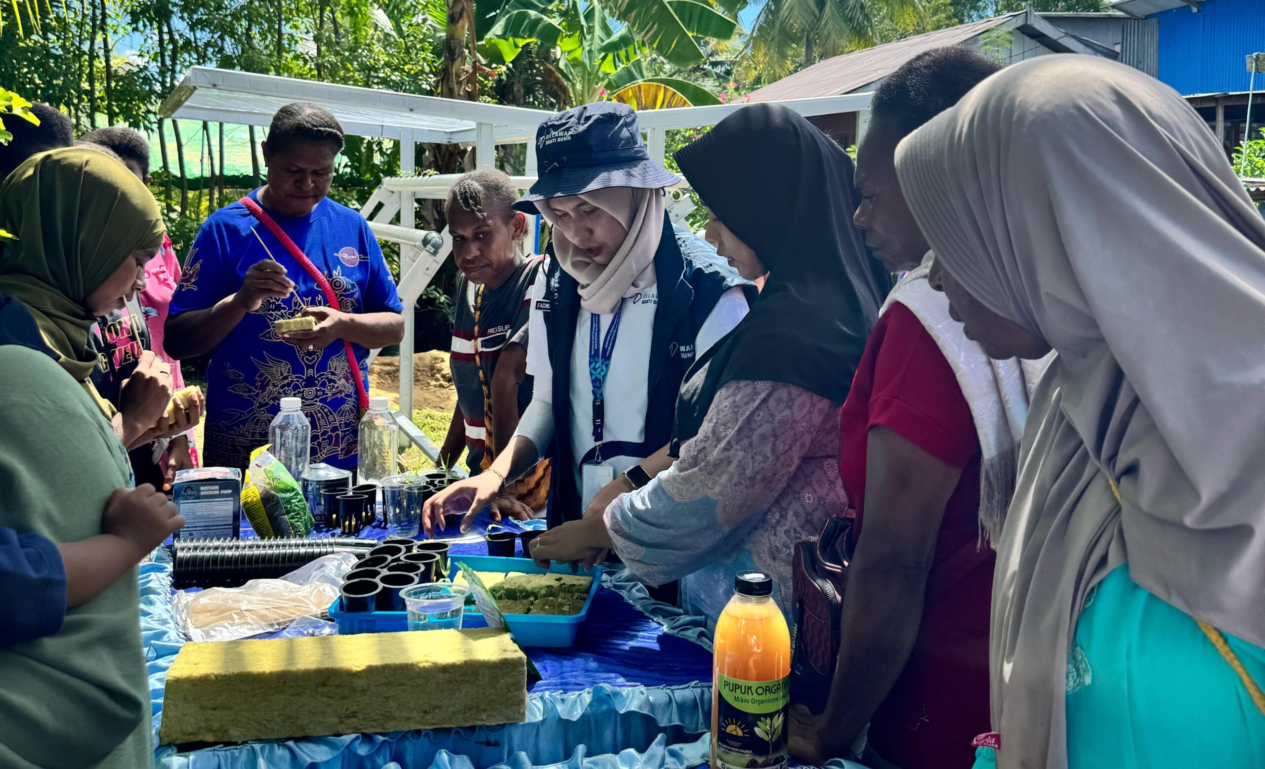 Jadi Tuan Rumah, Pertamina Ajak Relawan Bakti BUMN Tingkatkan Keterampilan Baru Masyarakat Melalui Pertanian Hidroponik di Merauke 1 IMG 20250221 WA0010 scaled
