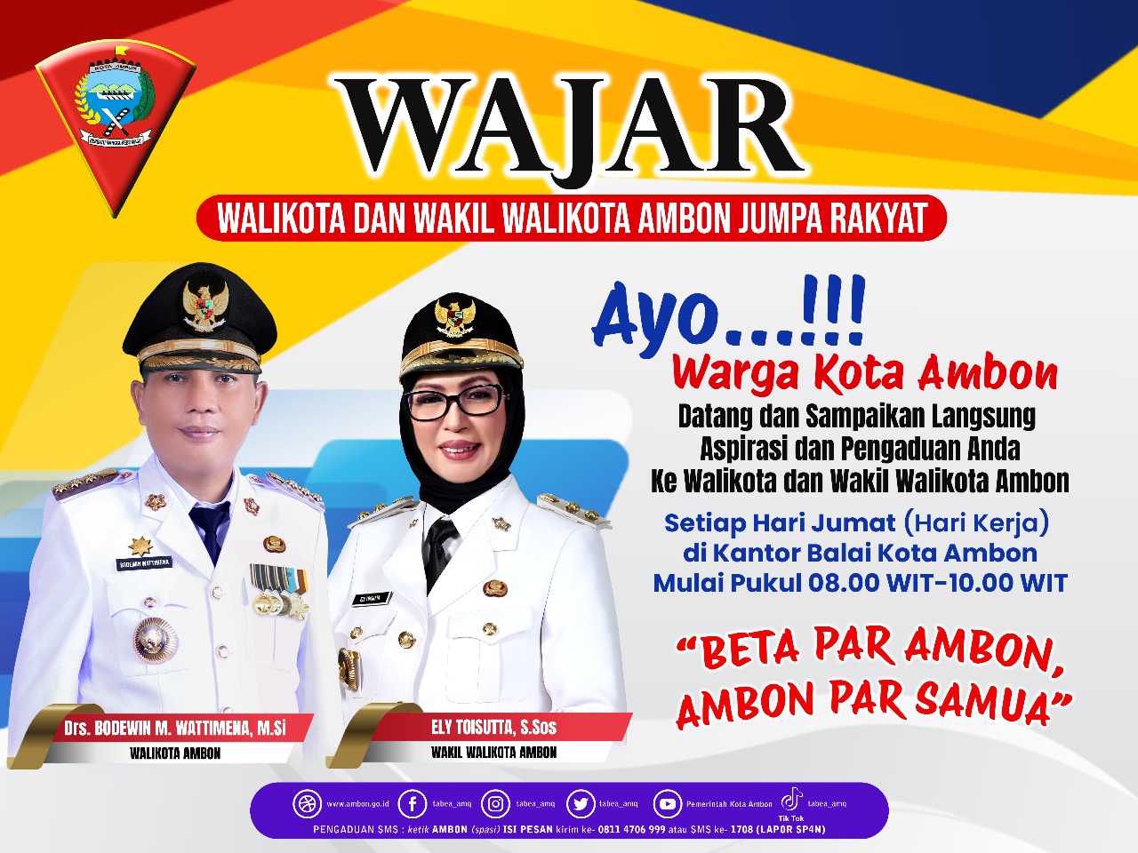 Lekransy: Walikota Dan Wakil Walikota Jumpa Rakyat (WAJAR) Mulai Jumaat Ini. 1 IMG 20250310 WA0023