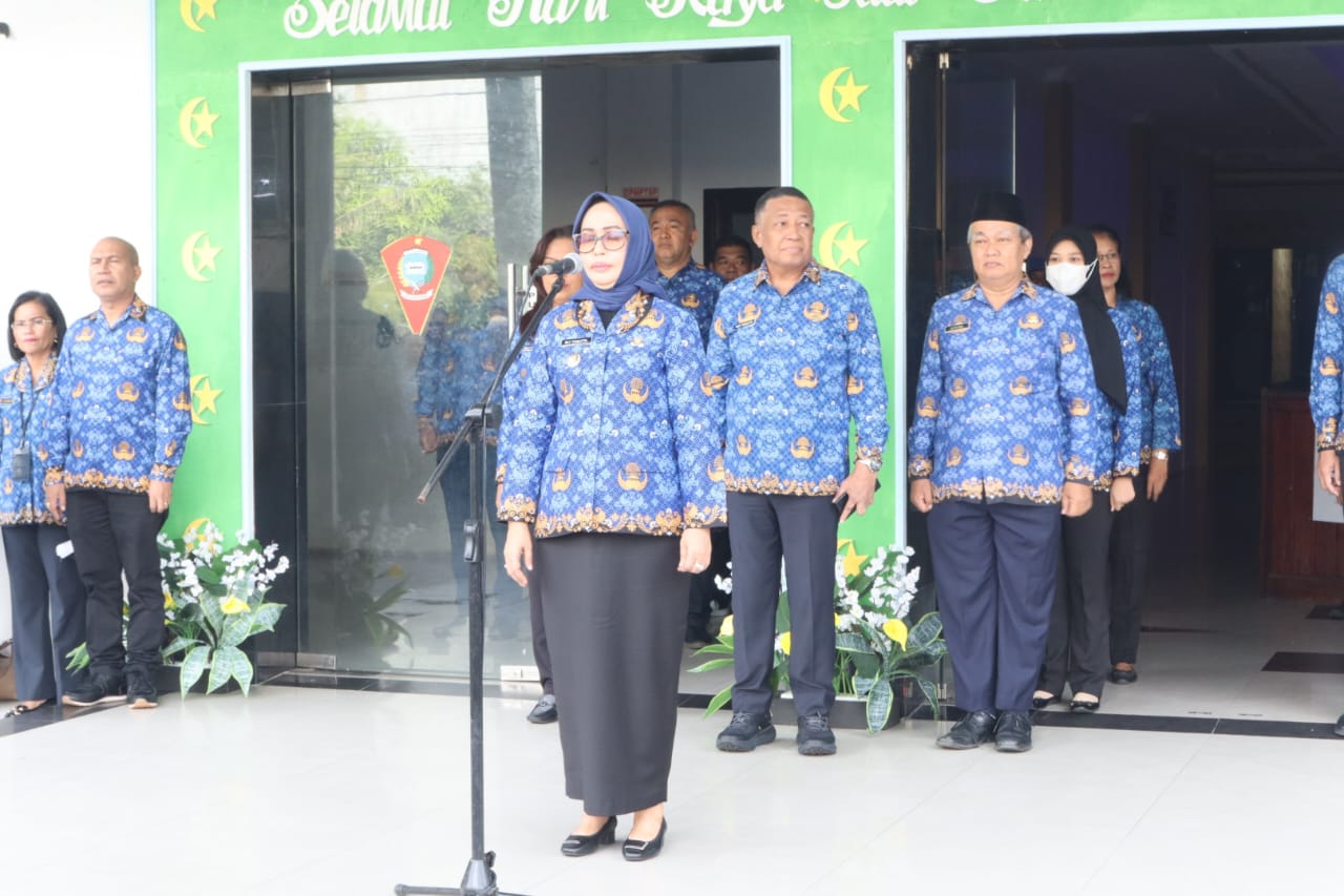 Ely Pimpin Apel Pagi Bersama ASN Kota Ambon 1 IMG 20250317 WA0037