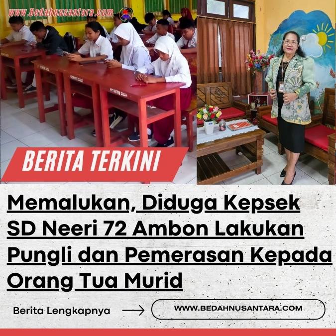 Kepsek SD Negeri 72 Ambon lintah Kepsek SD Negeri 72 Ambon lintah